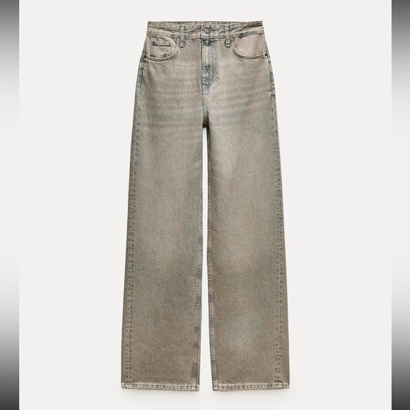 Zara Denim - NWOT | ZW Collection High Waist Wide Leg Jeans